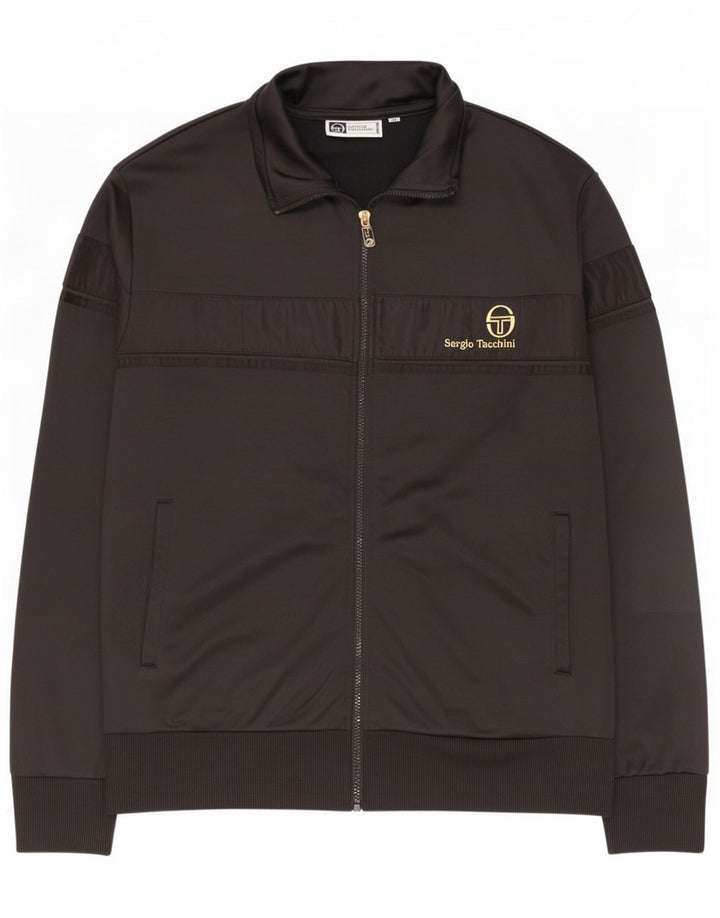 Sergio Tacchini Herre træningsdragt topjakke 2XL sort polyester