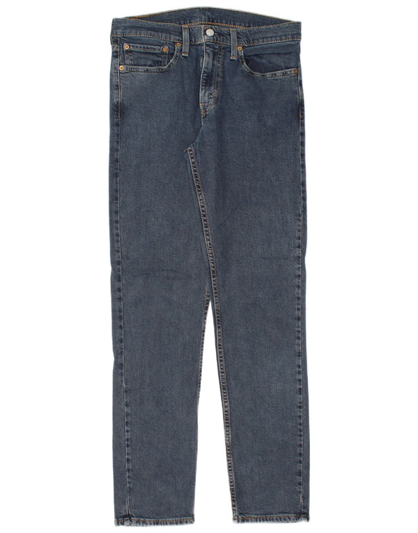 LEVI'S Herre 511 Slim Jeans W31 L32 Blå Bomuld