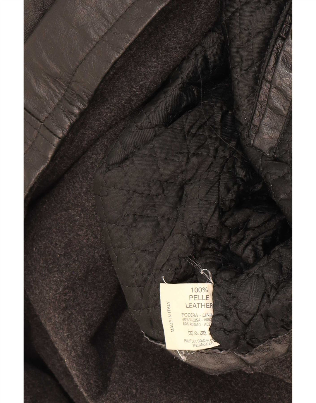 Suprema Herre Læderjakke IT 58 4XL Sort
