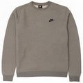 Nike Sweatshirt til mænd, lille grå flækket bomuld
