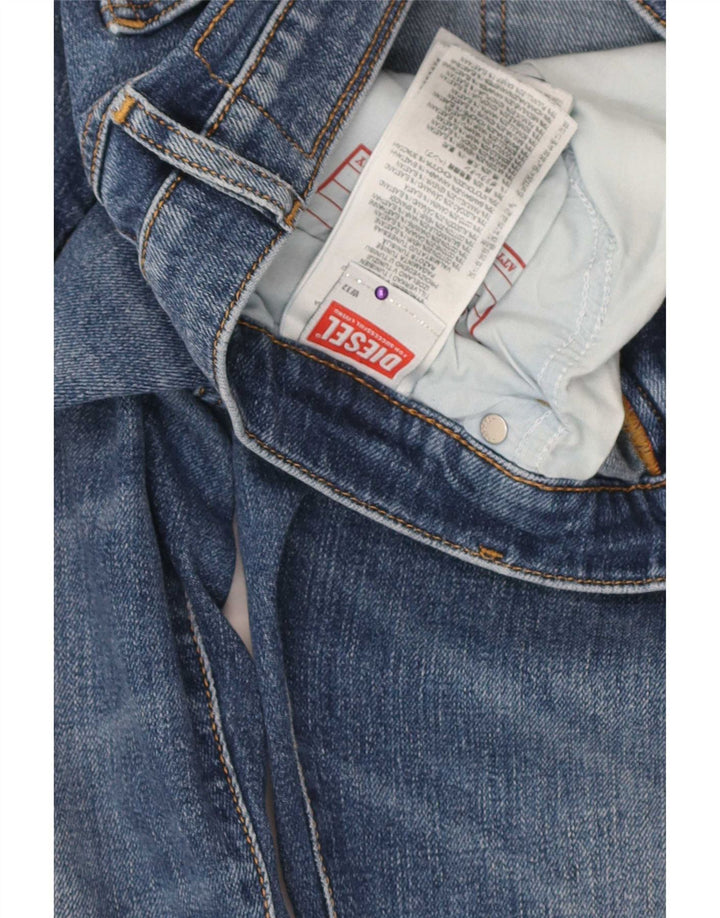 Diesel Dame Slim Jeans W32 L30 Blå Bomuld