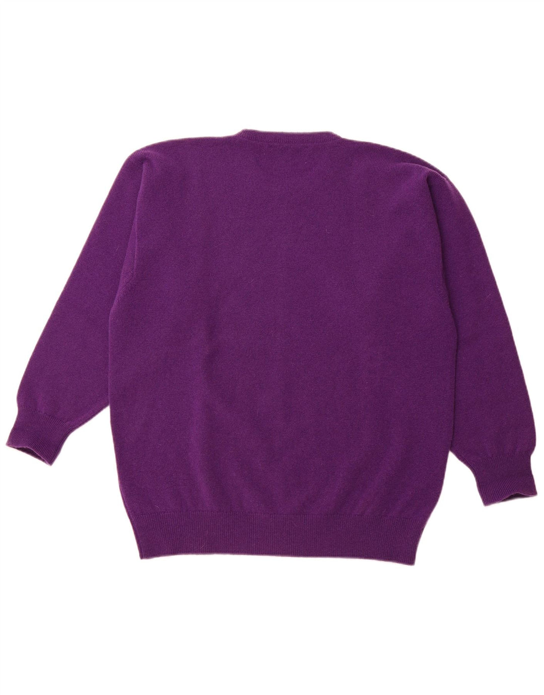 PRINGLE Herre sweater med rund hals, medium lilla Ny uld