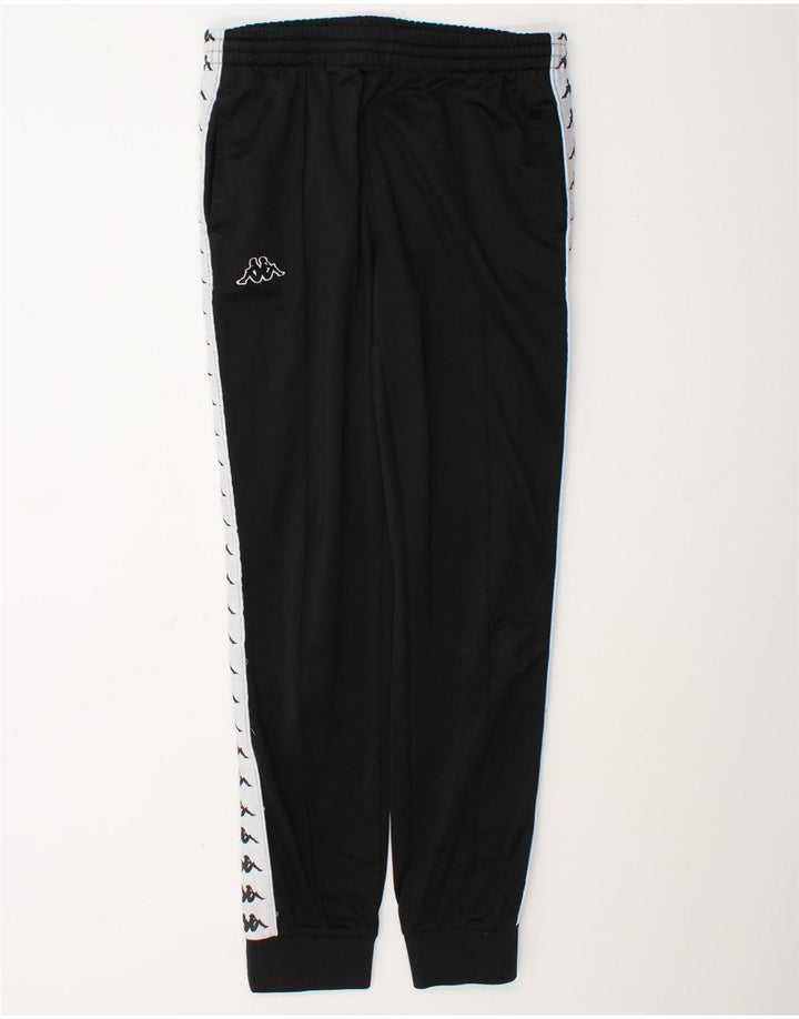 Kappa Herre grafisk træningsdragt Bukser Joggers Medium Sort Colourblock