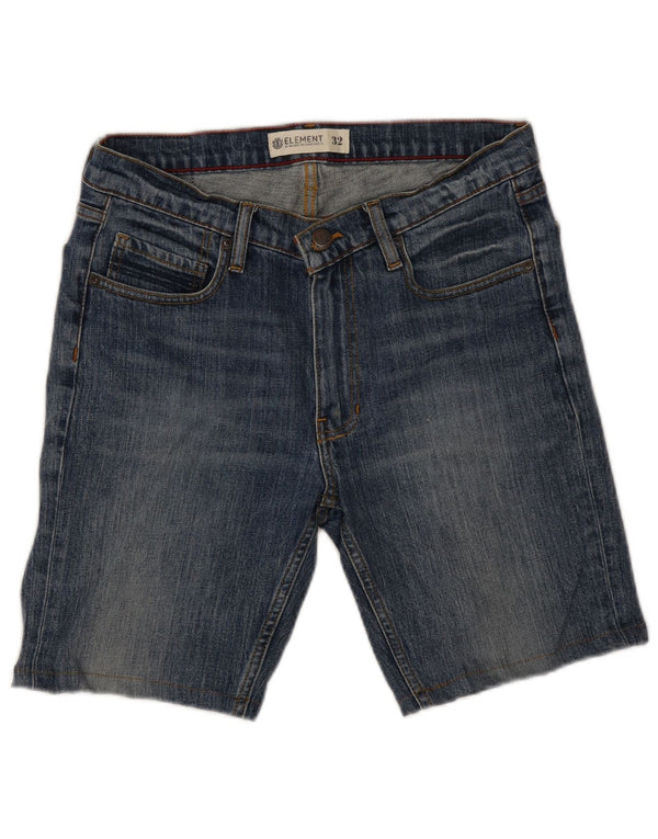 Element Herre Denim Shorts W32 Medium Blue