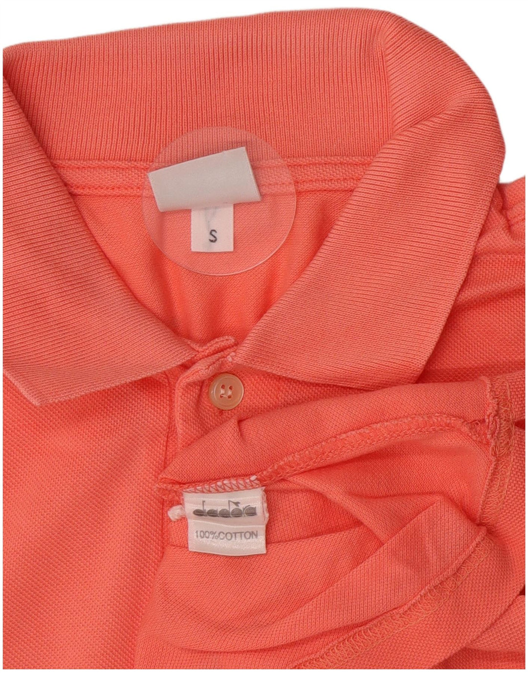 Diadora herre poloskjorte lille pink bomuld