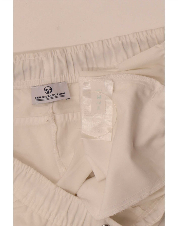 Sergio Tacchini sportsshorts til kvinder IT 44 Medium White Polyester