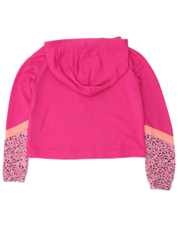 Converse piger grafisk hættetrøje 3-4 år Pink Animal Print Polyester