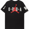 Jordan Herre grafisk T-shirt Top Medium Sort Bomuld