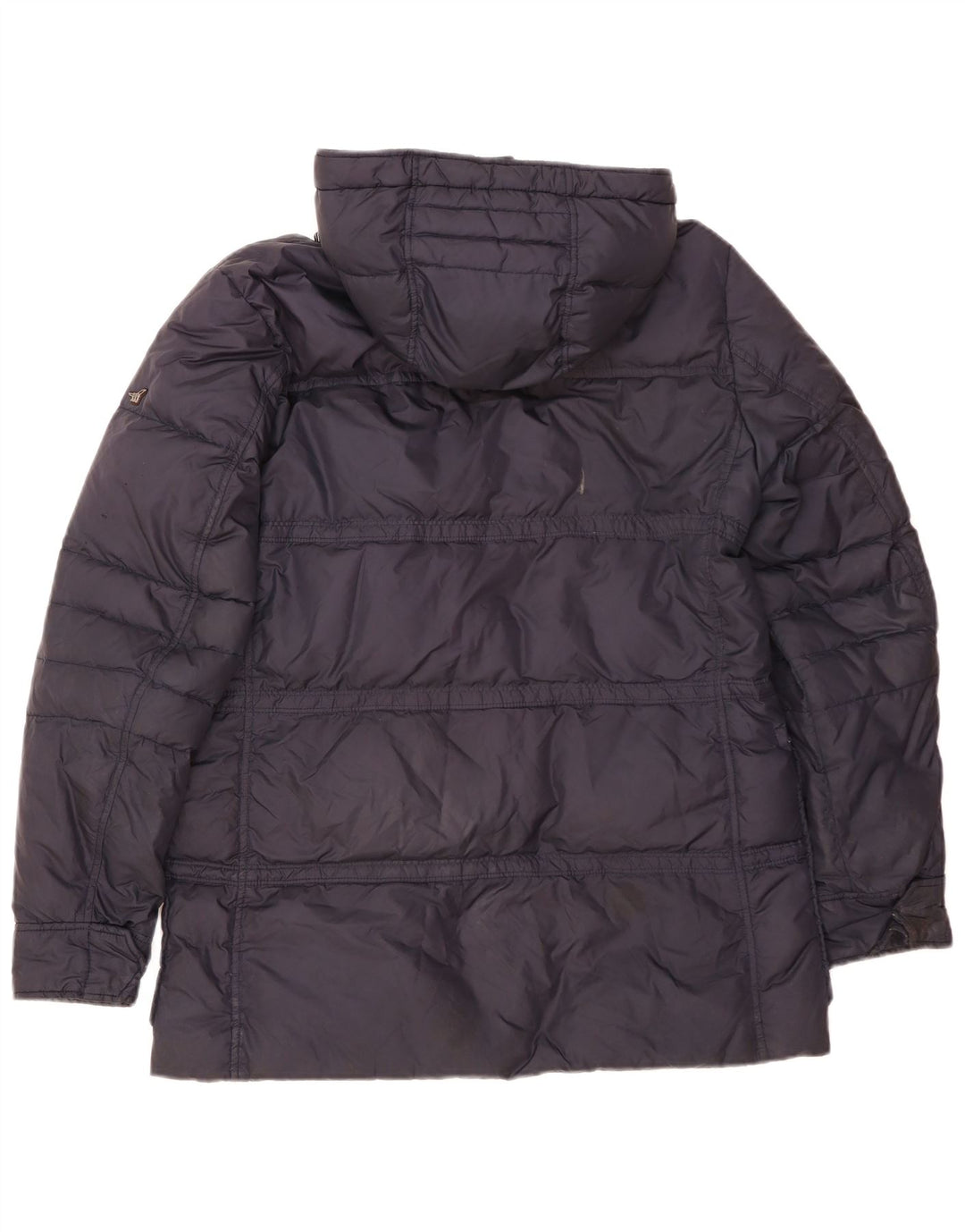 Henry Cottons Herre hættepolstret jakke IT 48 Medium Navy Blue