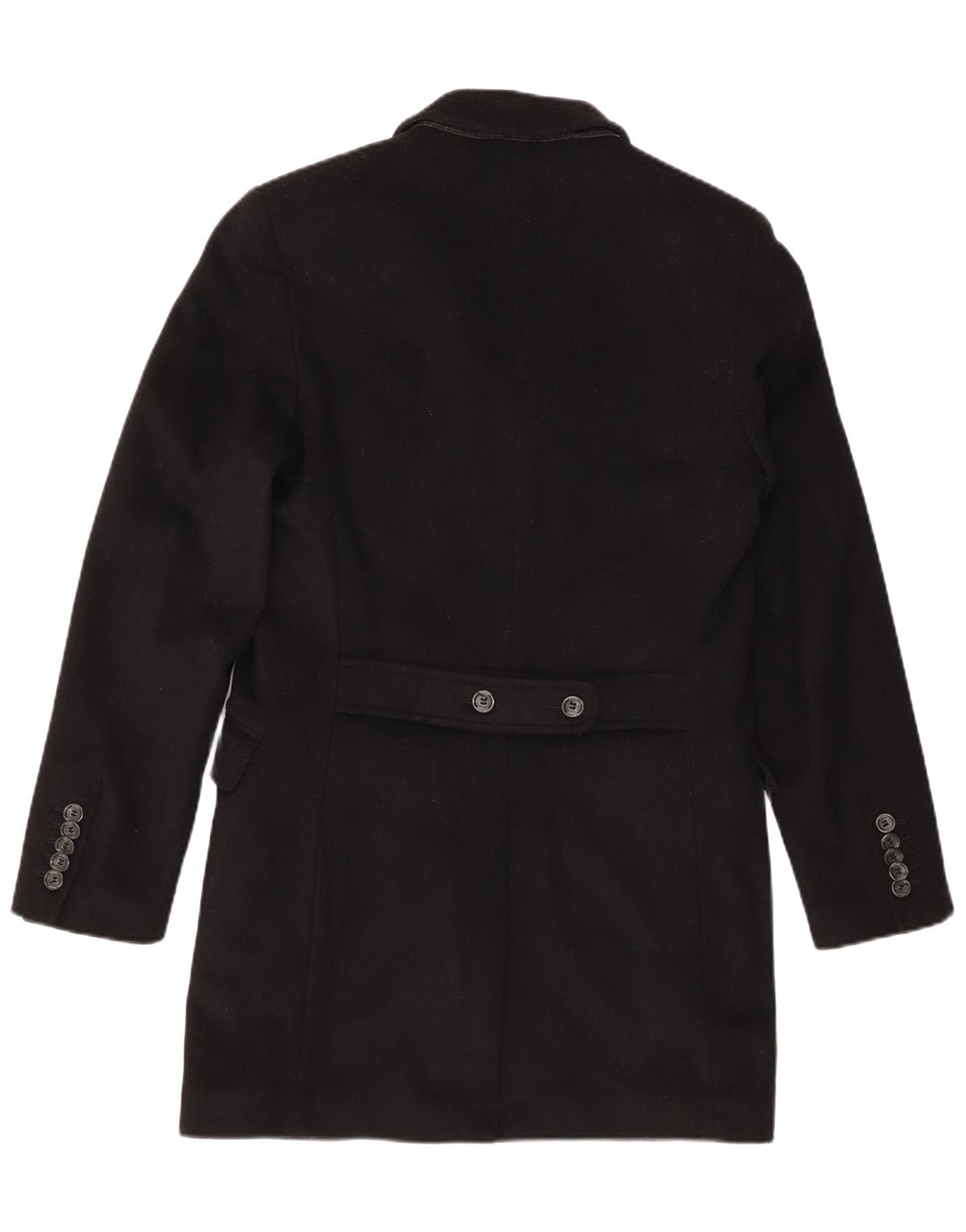 Guess By Marciano Herre Overfrakke UK 36 Small Black Wool