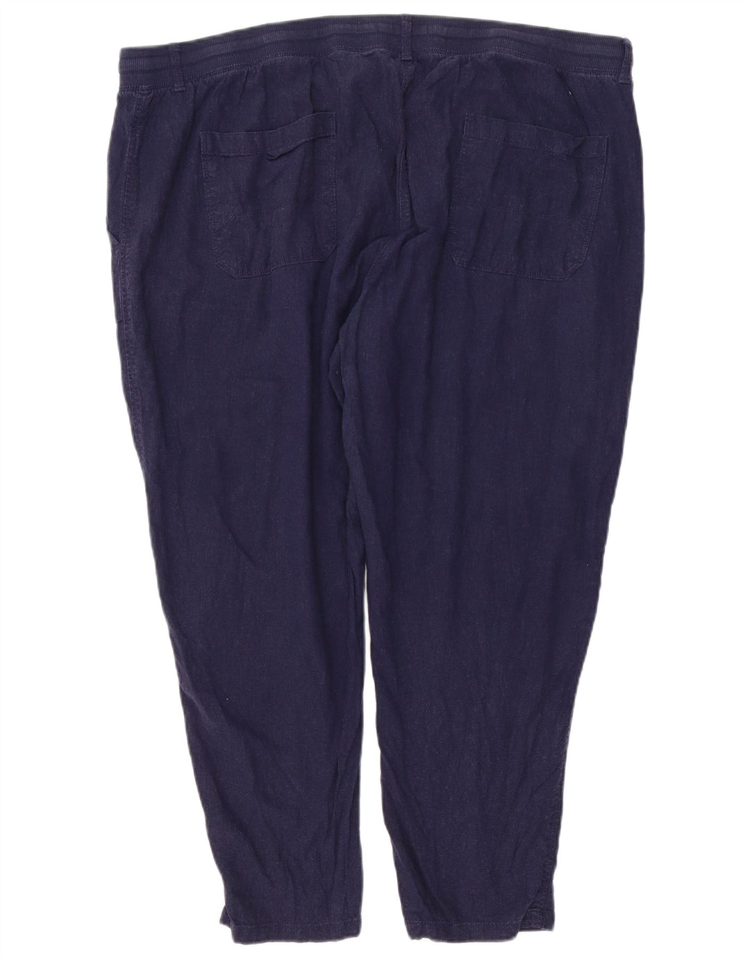 Marks & Spencer Slim Chino-bukser til kvinder W46 L26 Marineblå