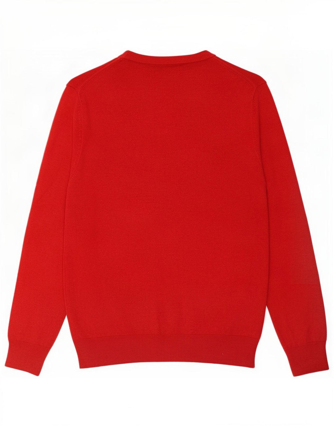 Marks & Spencer Herre V-hals sweater Stor rød bomuld