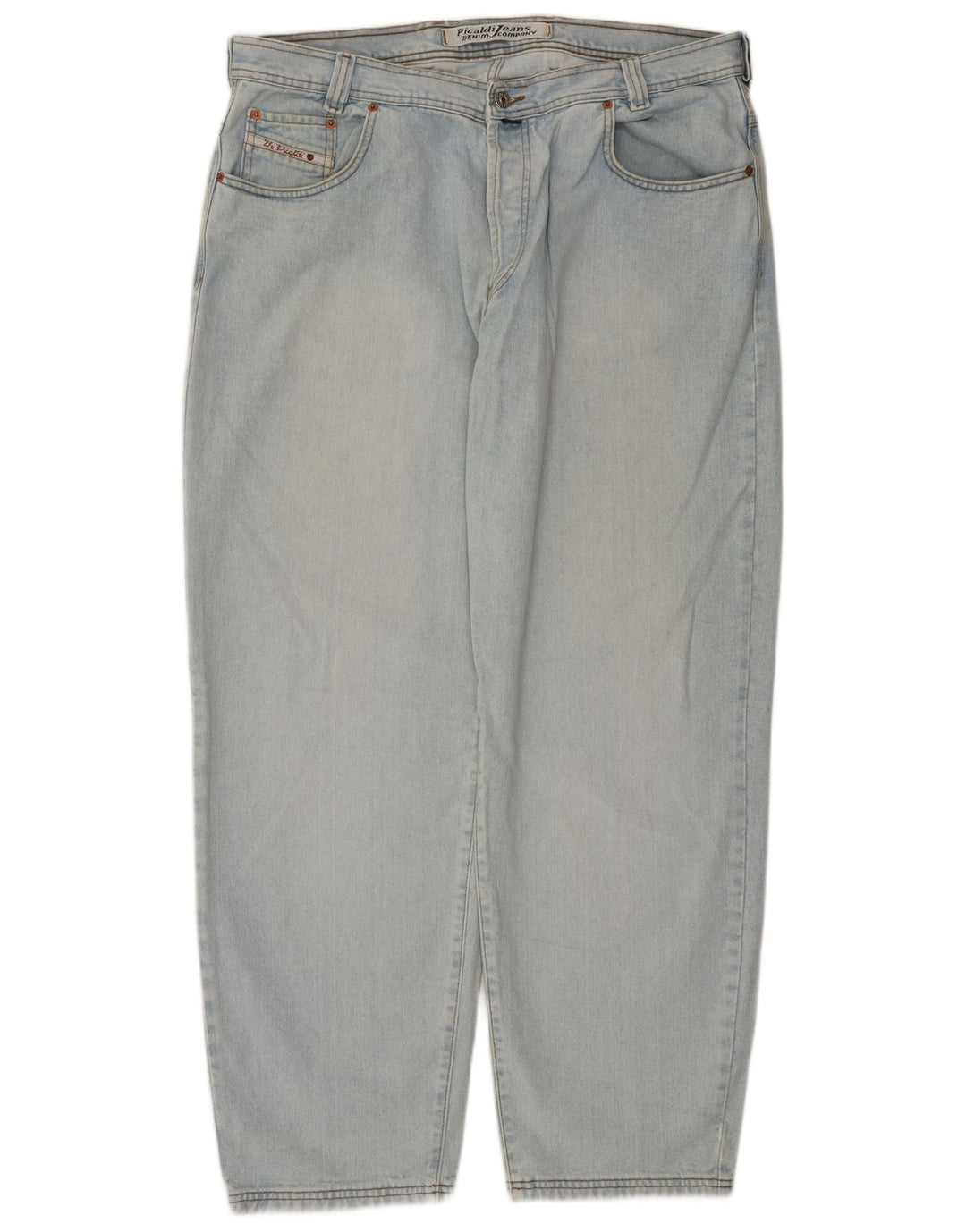 PICALDI Løse jeans til mænd W40 L32 blå bomuld