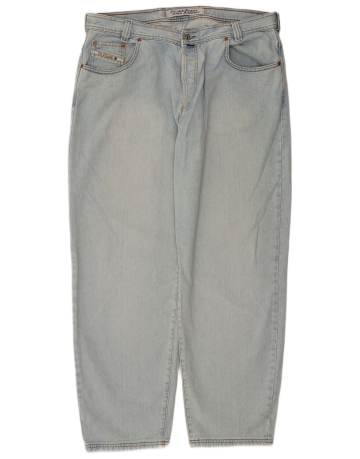 PICALDI Løse jeans til mænd W40 L32 blå bomuld