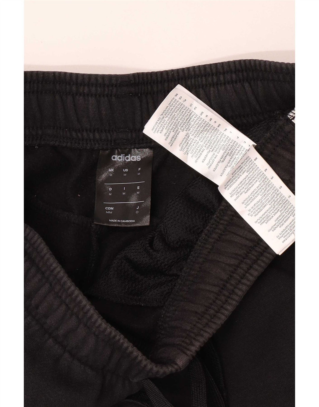 Adidas Træningsdragt til mænd Joggers Medium Sort Bomuld