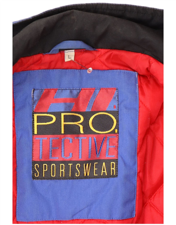 Vintage Herre Skijakke UK 40 Large Blue