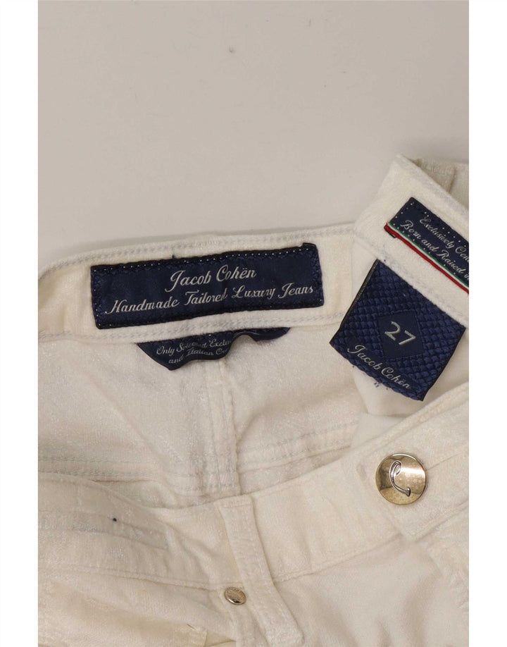 Jacob Cohen Dame Slim Casual Bukser W27 L26 Hvid