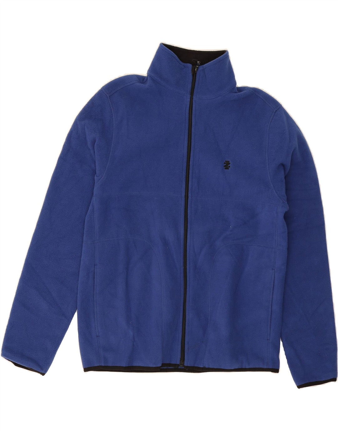 IZOD Mens Fleece Jacket UK 36 Small Blue Polyester Vintage Izod and Second-Hand Izod from Messina Hembry 