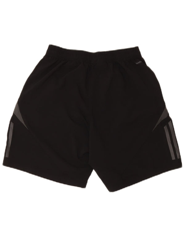 Adidas Herre grafiske sportsshorts Medium Sort Colourblock Polyester