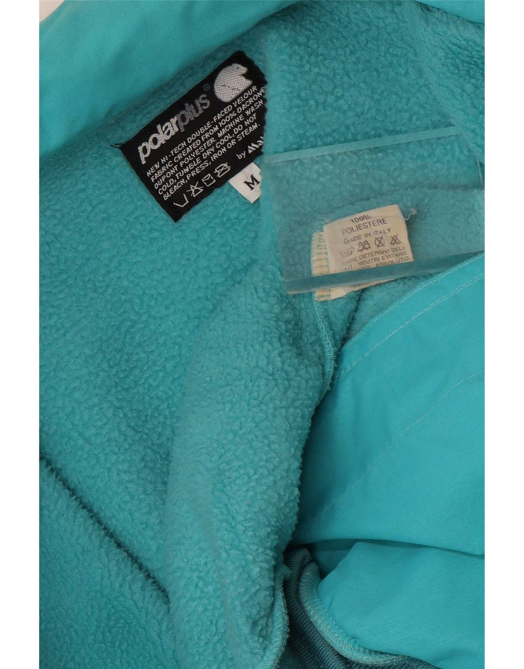 Aesse Herre Fleecejakke UK 38 Medium Turkis Polyester Sports