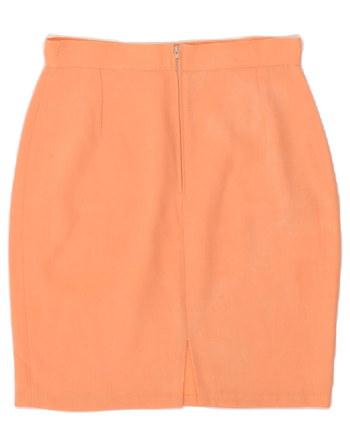 VINTAGE Womens Pencil Skirt W28 Medium Pink Vintage Vintage and Second-Hand Vintage from Messina Hembry 