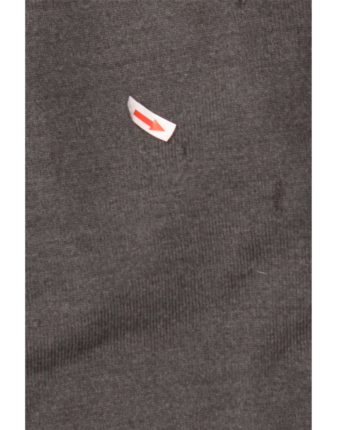 Lacoste Herre sweater med rund hals XL grå uld