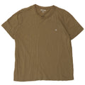 Jack & Jones Mens T-Shirt Top XL Khaki Cotton