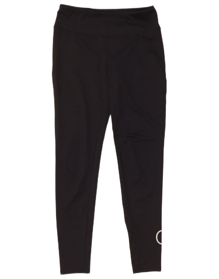 Calvin Klein Dame Golf Grafiske Leggings UK 10 Small Black Polyester