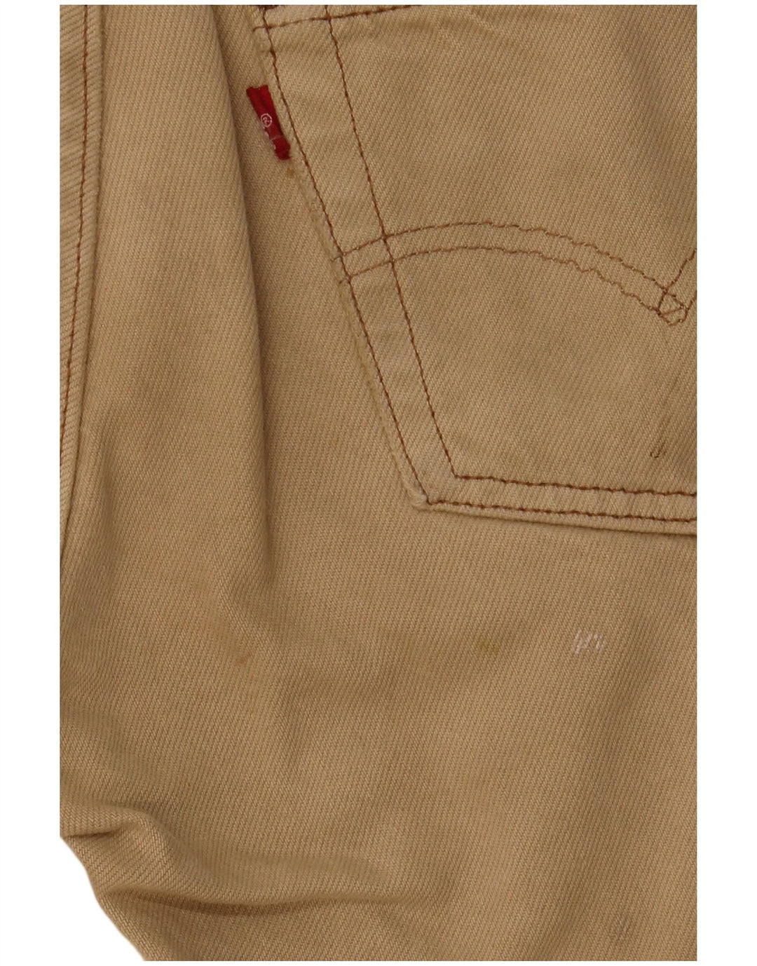 Levi's Herre 501 Straight Jeans W28 L30 Beige