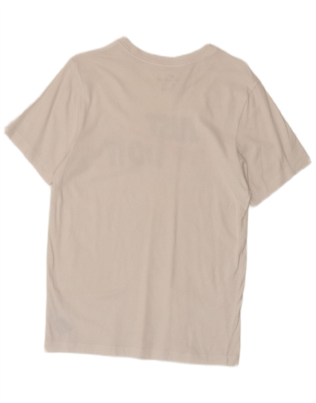 Nike grafisk T-shirt top til mænd, lille hvid bomuld
