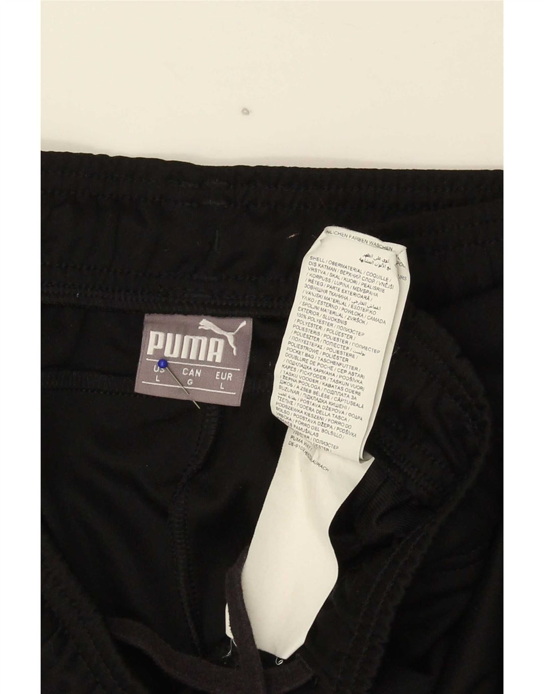 Puma Træningsdragt bukser til mænd Stor sort polyester