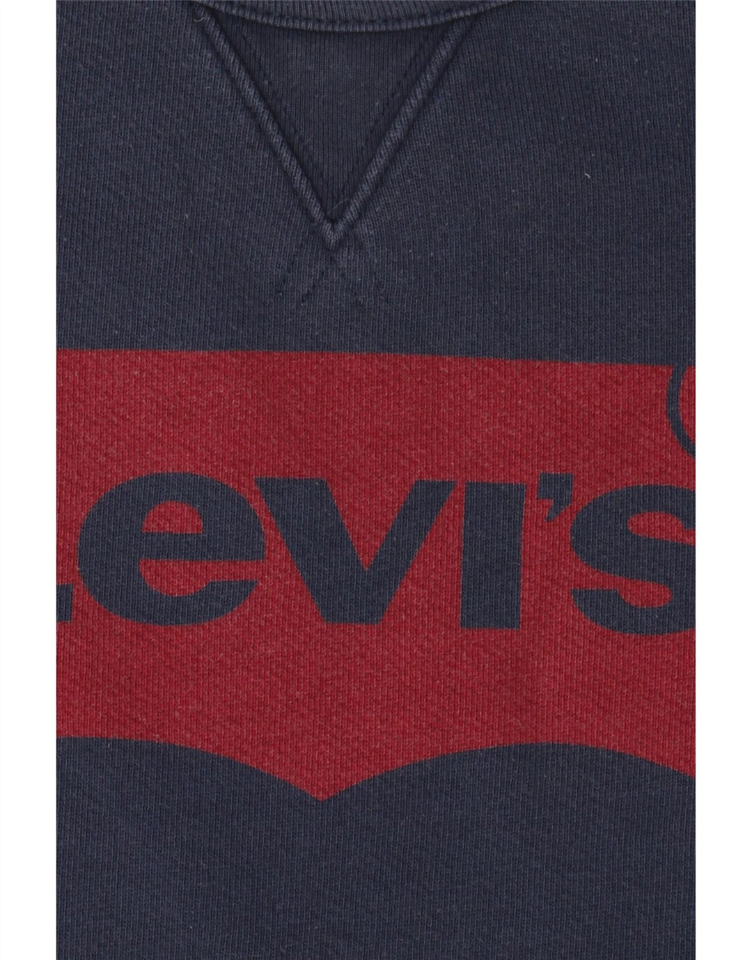 LEVI'S Grafisk sweatshirt til mænd XL Marineblå bomuld