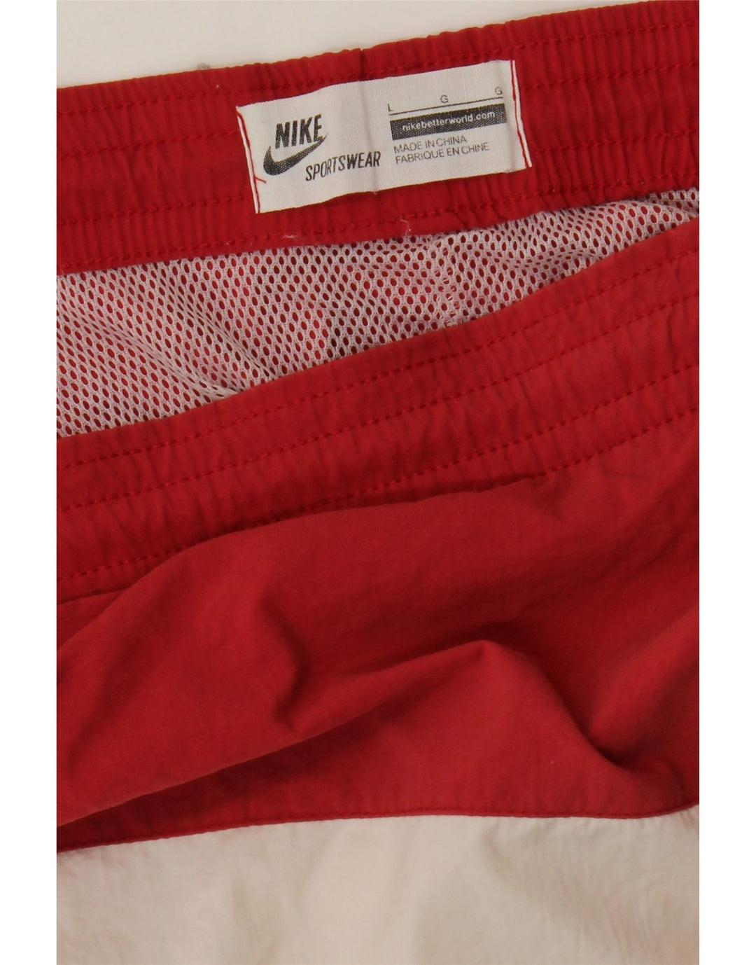NIKE Mens Swimming Shorts Large  Multicoloured Colourblock Vintage Nike and Second-Hand Nike from Messina Hembry 
