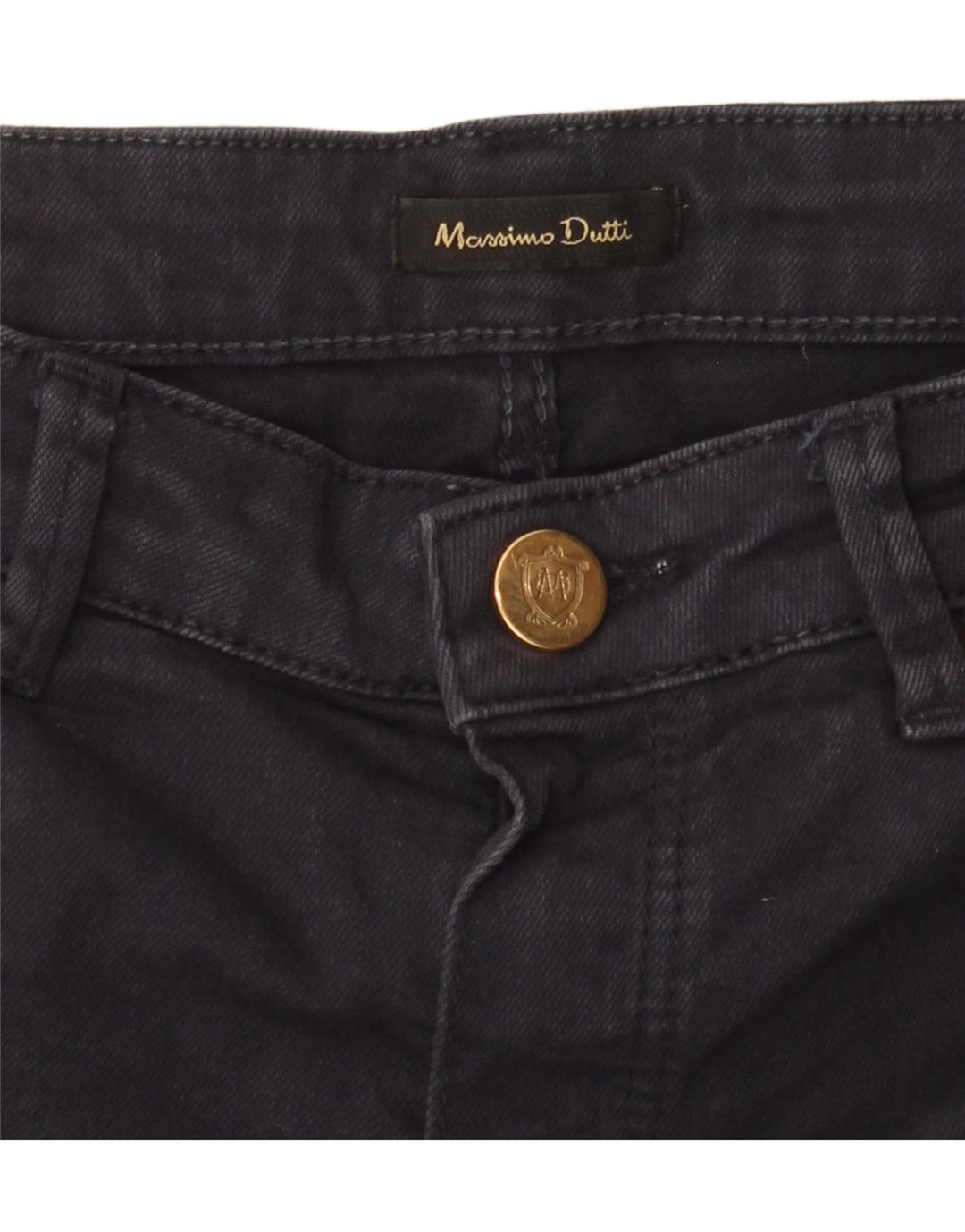 Massimo Dutti Dame Skinny Jeans W30 L31 Marineblå