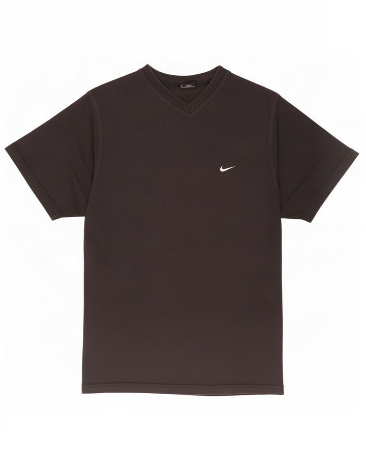 Nike T-shirt top mellem sort bomuld til mænd