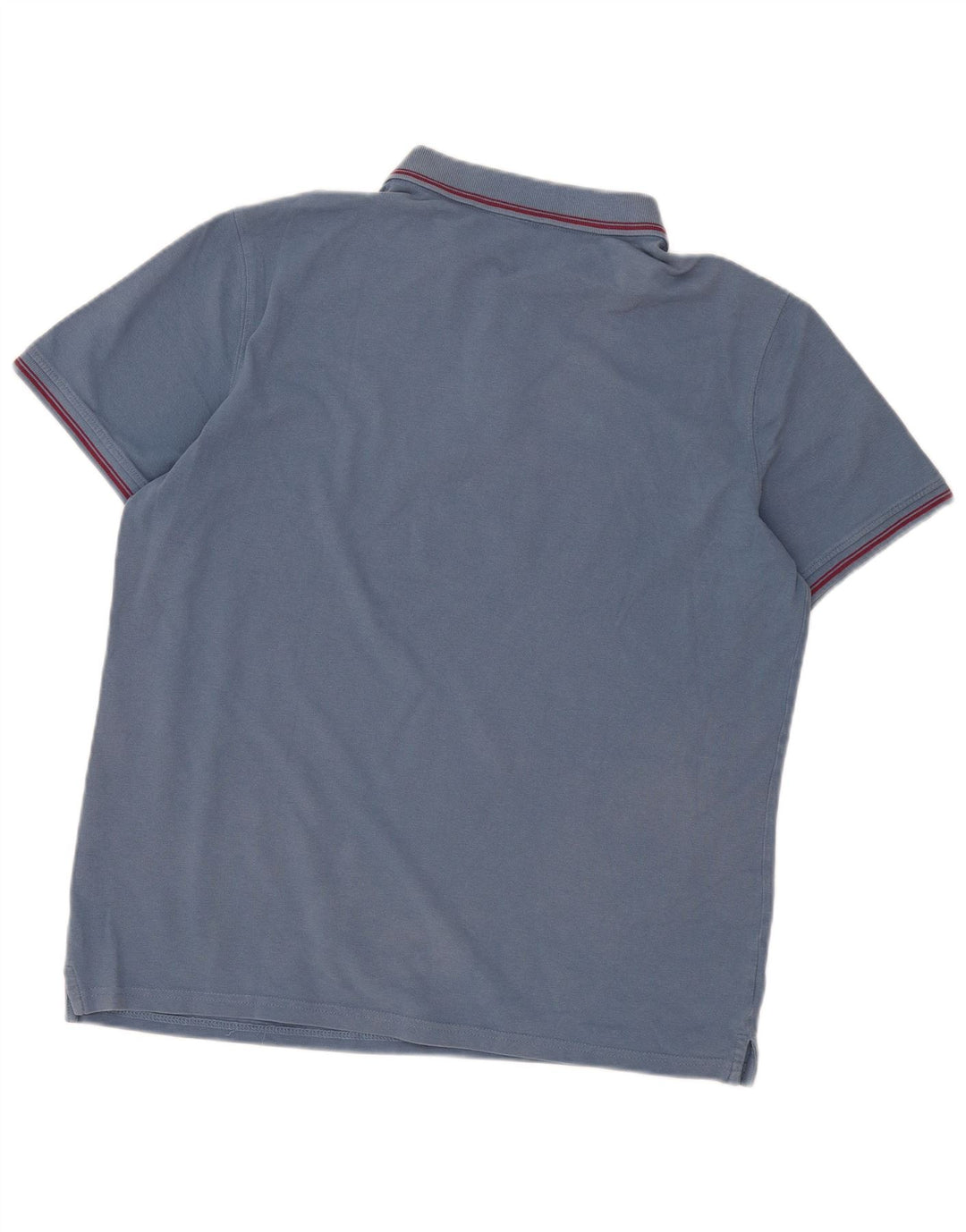Carrera herre poloshirt 2XL blå stribet bomuld