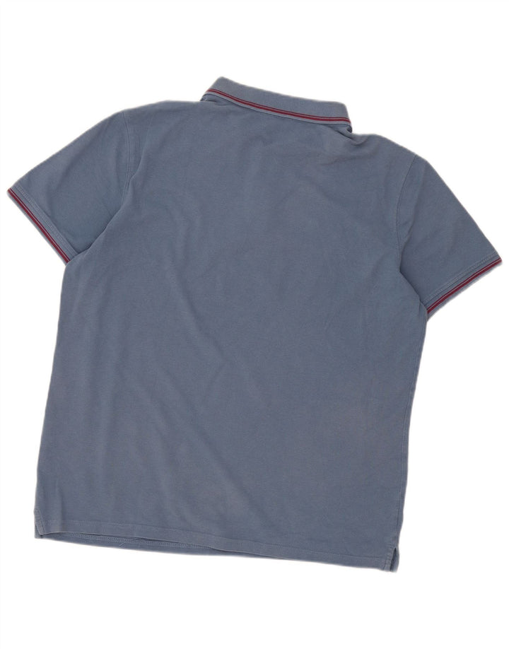 Carrera herre poloshirt 2XL blå stribet bomuld
