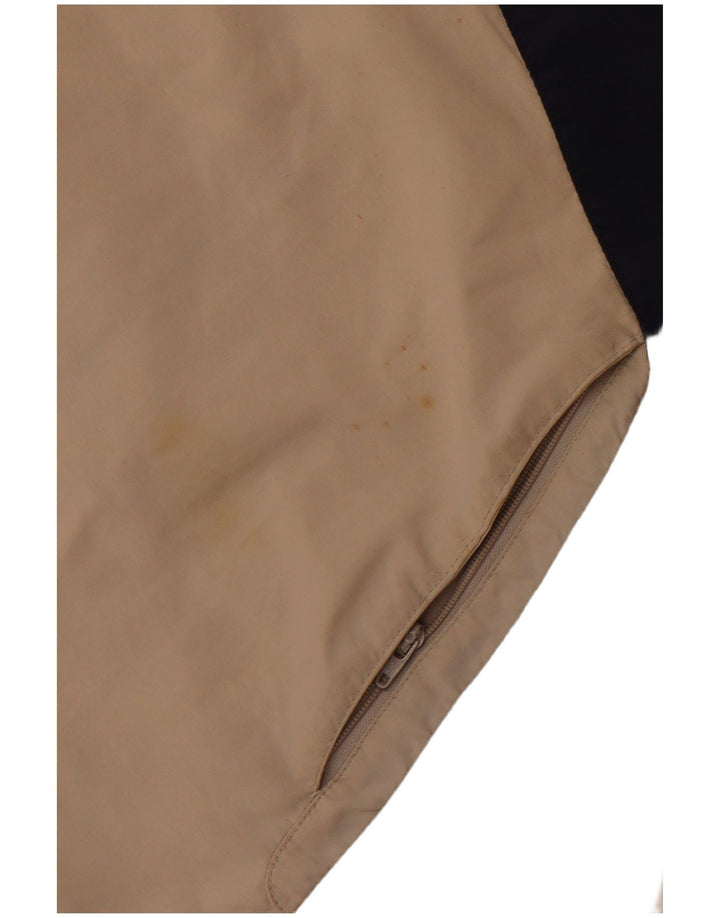 Nike Herre grafiske sportsshorts UK 34/36 Large Beige Colourblock Polyester