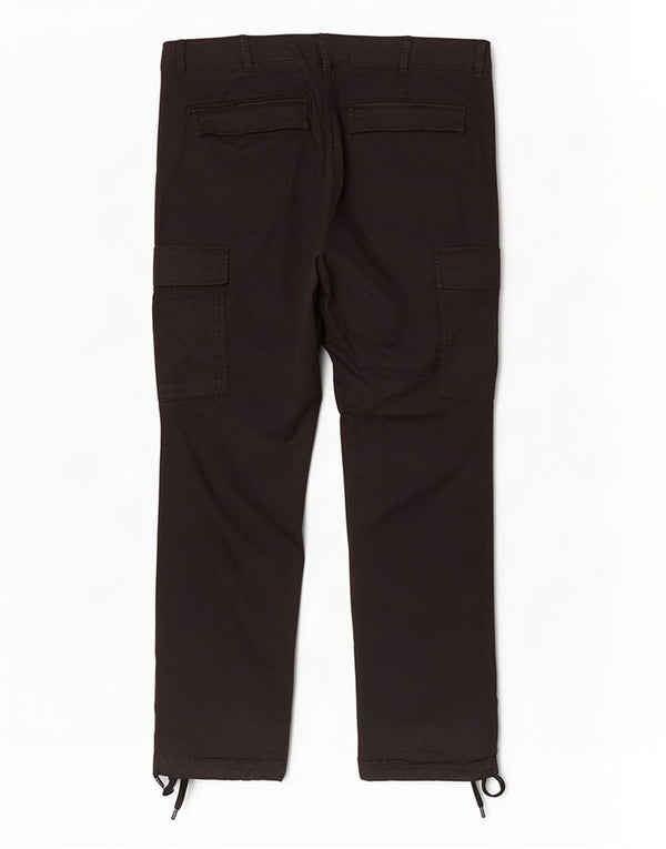Jack & Jones Straight Cargo bukser til mænd W36 L32 Sort bomuld