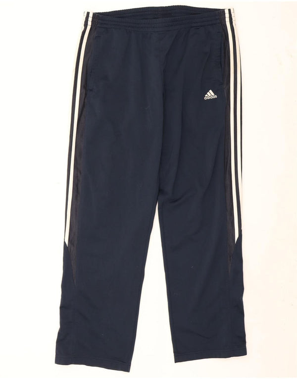 Adidas Træningsdragtsbukser til mænd UK 48/50 XL Navy Blue Polyester