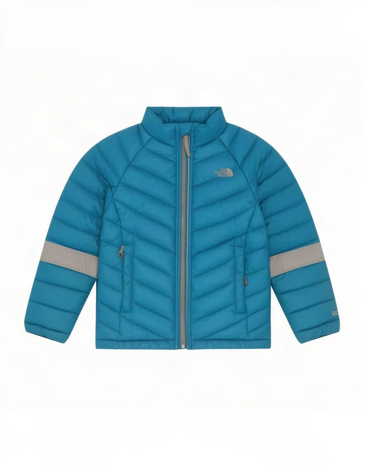 The North Face Piger polstret jakke 10-11 år Medium Blue Colourblock