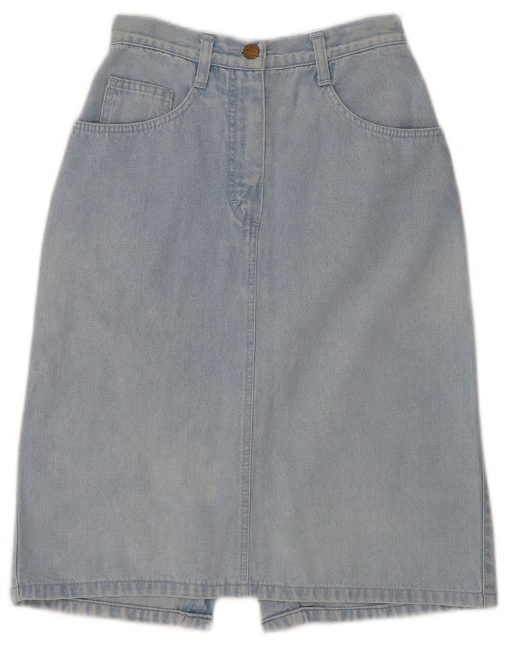 Trussardi denimnederdel til kvinder W24 XS Blå