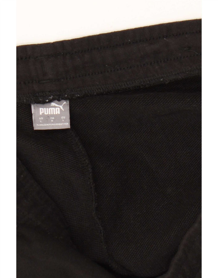 Puma Graphic Sports Shorts til kvinder UK 16 Large Black