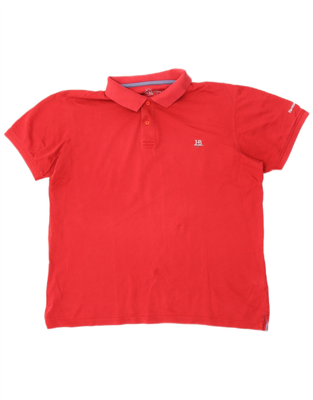 Harmont & Blaine herre poloshirt XL rød bomuld