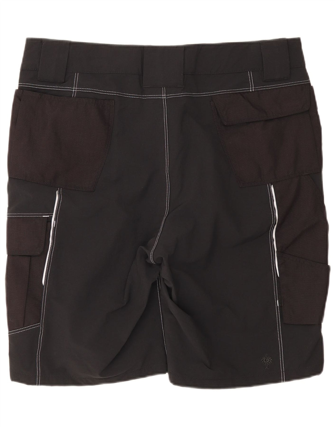Engelbert Strauss Herre Cargo Shorts UK 44 2XL W40 Sort Polyamid