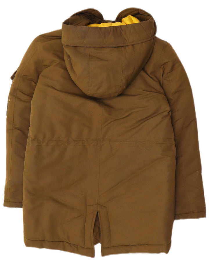 Diesel Parkajakke med hætte til drenge 9-10 år Khaki Polyester