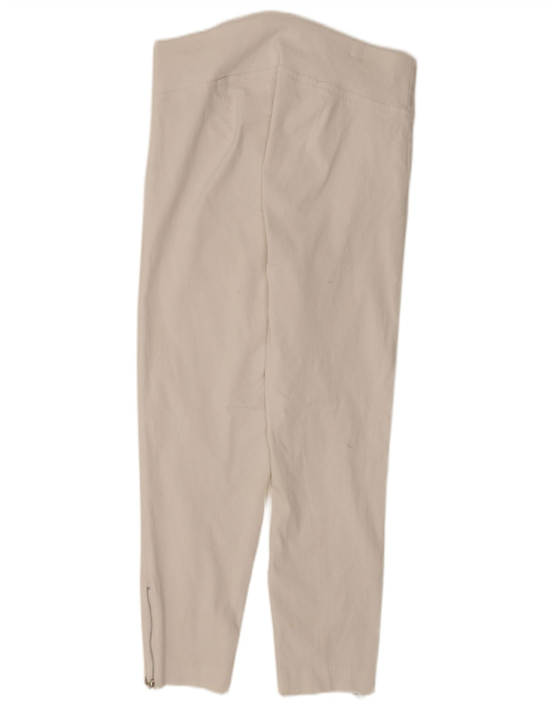 Marks & Spencer Womens Autograph Leggings UK 14 Large W34 White Viscose