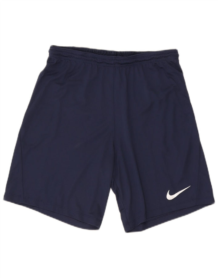 Nike Herre Dri Fit Sportshorts Medium Navyblå Polyester