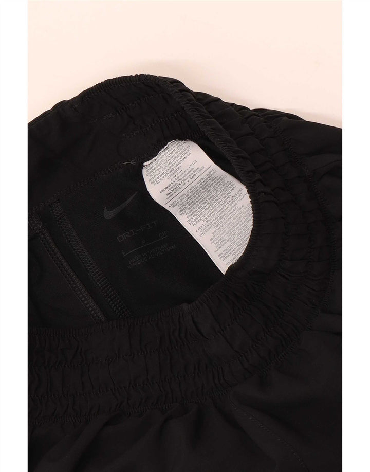Nike Dame Dri Fit Sportshorts UK 8 Small Black Polyester