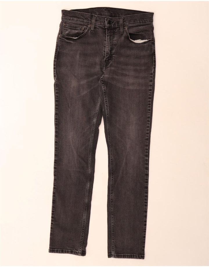 LEVI'S Herre 511 Slim Jeans W32 L32 Grå Bomuld